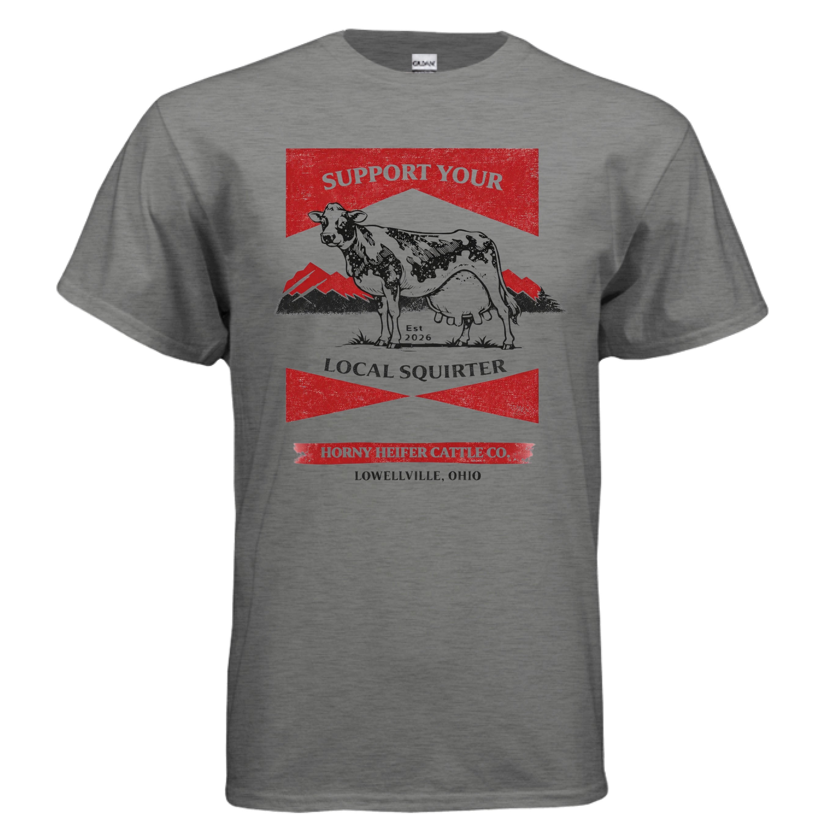 GRAPHITE HEATHER - FRONT