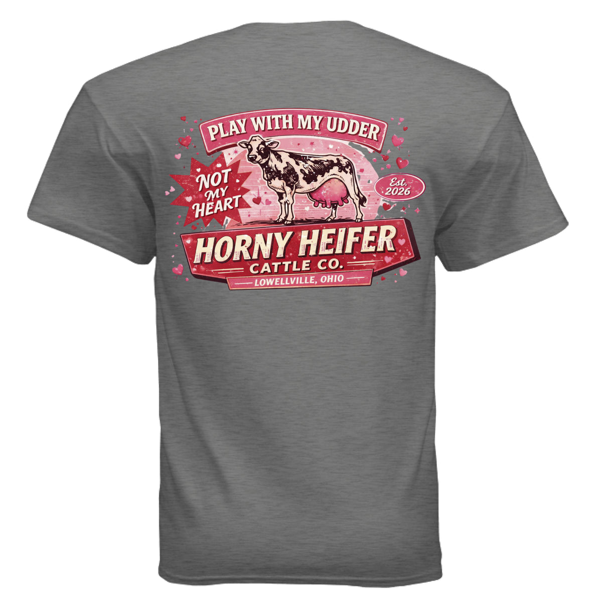 GRAPHITE HEATHER - BACK