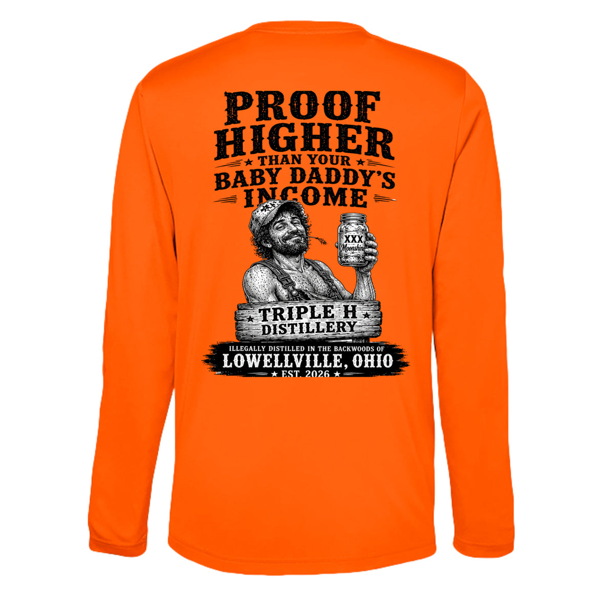 Safety Orange - CE10L - BACK