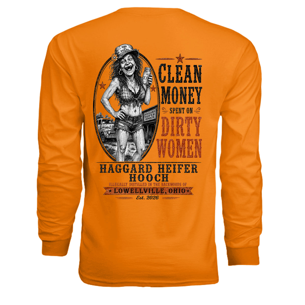 SAFETY ORANGE - G240 - BACK