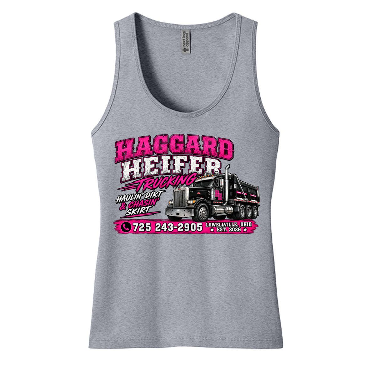Heather Grey - 3933NL - FRONT