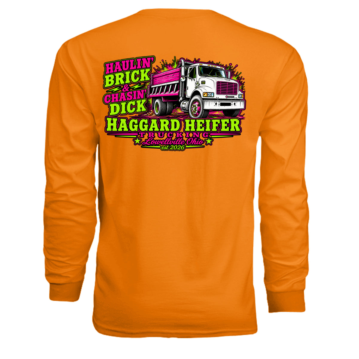 SAFETY ORANGE - G240 - BACK