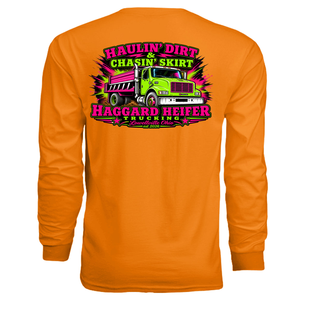 SAFETY ORANGE - G240 - BACK