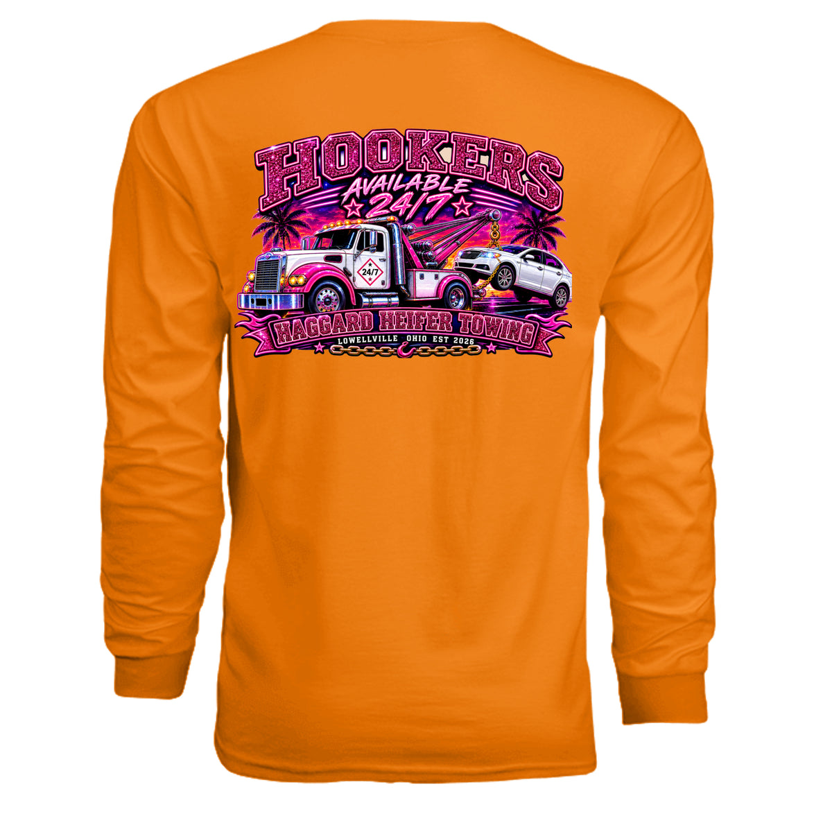 SAFETY ORANGE - G240 - BACK