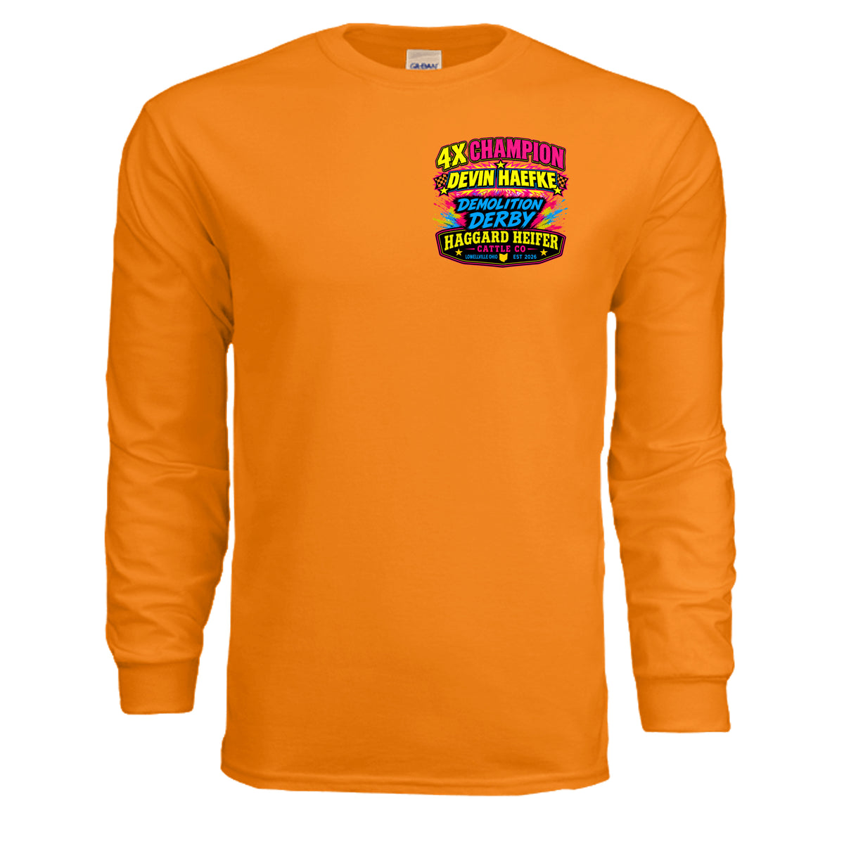 SAFETY ORANGE - G240 - FRONT