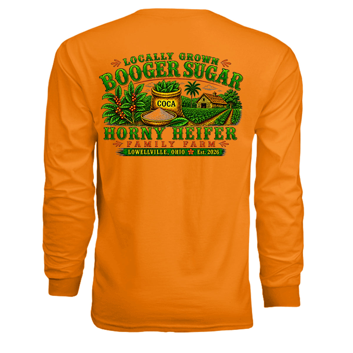 SAFETY ORANGE - G240 - BACK