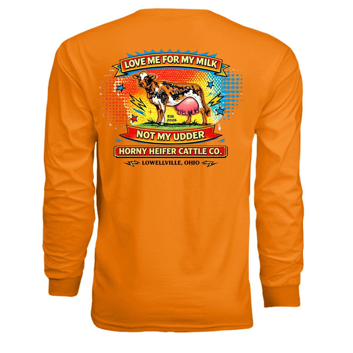 SAFETY ORANGE - G240 - BACK